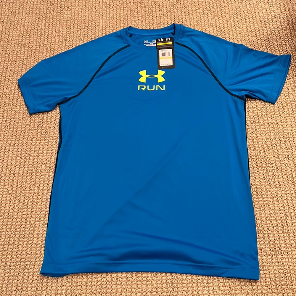 Under Armour Mens Heat Gear Running Shirt